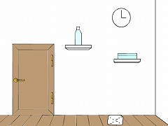 白色の部屋からの脱出