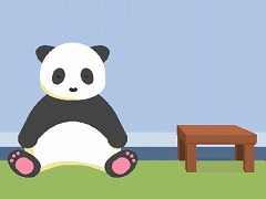 パンダのいる部屋からの脱出