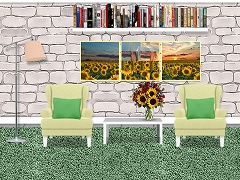 Sunflowers Room