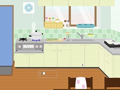 ぼくんちの台所、夏。