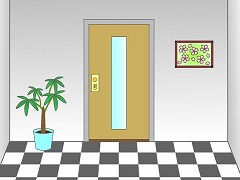 モノクロダミエの部屋からの脱出