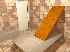 石材の部屋からの脱出