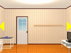 ボタンがある部屋からの脱出