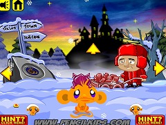 Monkey GO Happy Thanksgiving