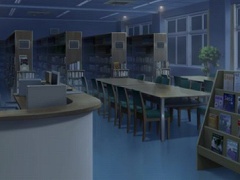 暗い学校の夜　第3話　図書室