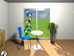 脱出に挑戦！　#39　あさがおのある部屋