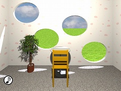 脱出に挑戦！　#179　うさぎのしっぽのある部屋