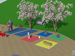 お花見のバイト