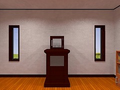 ガラスケースのある部屋からの脱出