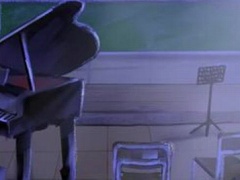 暗い学校の夜　第2話　音楽室