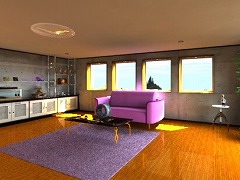 リビングルームからの脱出２