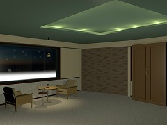 room18 雪の日の部屋