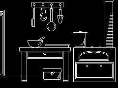 調理室からの脱出