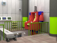 組み立てロボ脱出