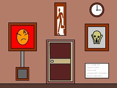 謎１脱出（茶色のパス）