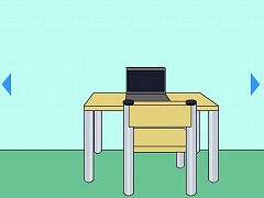 質素な部屋からの脱出