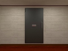 頑丈な扉のある部屋からの脱出