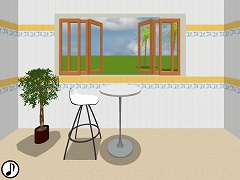 脱出に挑戦！　#89　ビーチサンダルのある部屋