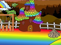 Rainbow Horse Warrior Escape