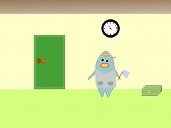 弟の部屋からの脱出。