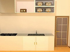 台所からの脱出5