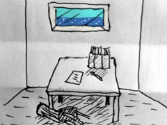 断崖の奇妙な灯台（手描き脱出ゲーム）