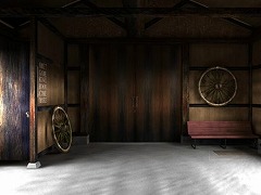 物置小屋からの脱出