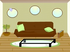 リビングからの脱出。