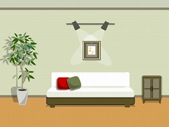 鳥籠のある部屋からの脱出