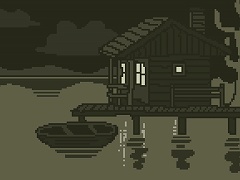 湖畔のヒュッテ