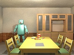 The robot's shopping