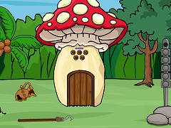 Mushroom Forest House Escape
