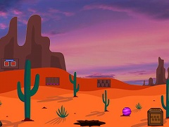 Rescue The Cute Girl From Desert