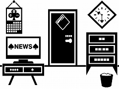 シルエットルームからの脱出1