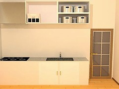 台所からの脱出4