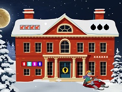 Dark Winter House Escape