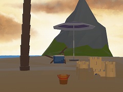 脱出ゲーム-人魚島からの脱出