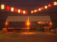 脱出ゲーム 夏祭りと打ち上げ花火