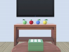 脱出ゲーム :ランプのある部屋からの脱出