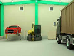 脱出ゲーム　自動車整備工場