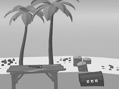 無人島からの脱出！