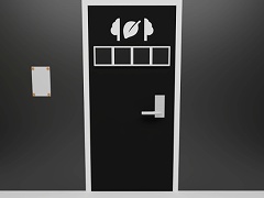 脱出ゲーム - 白黒のカギ