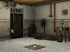 頑丈な扉の部屋からの脱出
