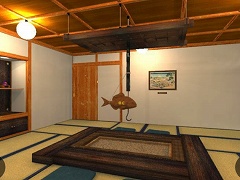 脱出ゲーム 囲炉裏のある部屋