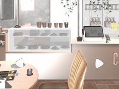 コーヒーショップからの脱出