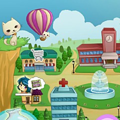 Cat Balloon Delivery