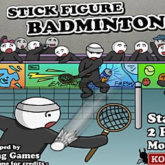 Stick Figure Badminton 2