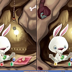 Easter Bunny Differences Game