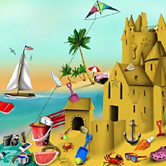 Sand Castle Hidden Objects