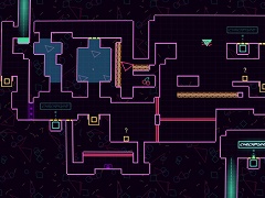 Big NEON Tower VS Tiny Square